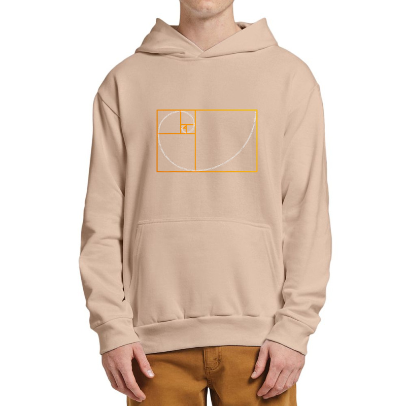 Golden Ratio Fibonacci Spiral Arc Perfect Geometry Urban Pullover Hoodie by cm-arts | Artistshot