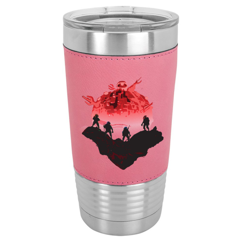 Rise Of The Technodrome Leatherette Tumbler | Artistshot