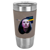 Beautiful Model Millie Bobby Mens Best Brown Music Vintage Retro Leatherette Tumbler | Artistshot