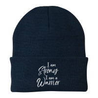 Cancer Treatment Gift Survivor I Am Strong I Am A Warrior Beanie | Artistshot