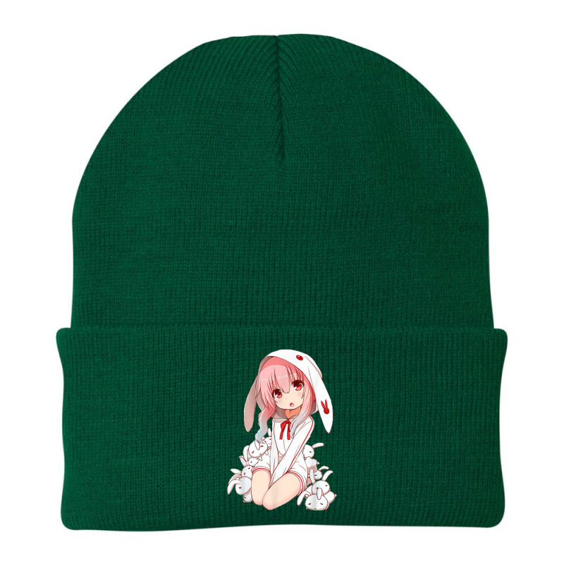 Kawaii Anime Girl Easter Bunny  Atomic Bullfrog Studios Beanie by MarquesDesign | Artistshot