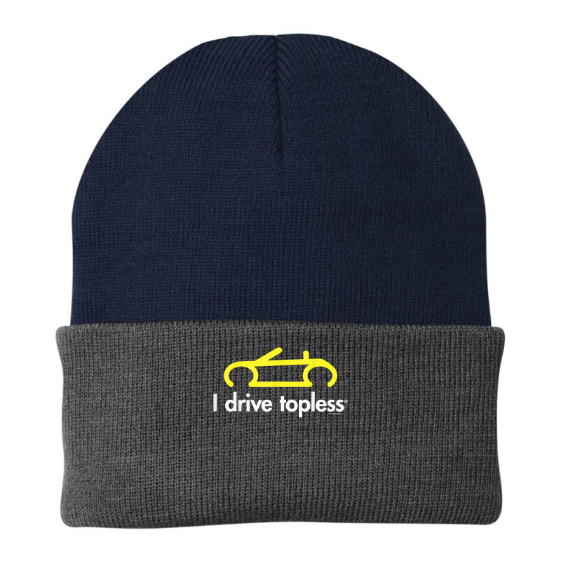 I Drive Topless (r)   Funny Convertible Car Cabrio T Shirt Beanie | Artistshot