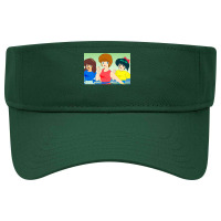 Retro  Anime Cute Call Me Visor Hat | Artistshot