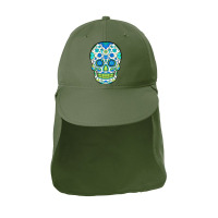 Women Men Burning Skull For Mens Womens Sun Shade Cap | Artistshot