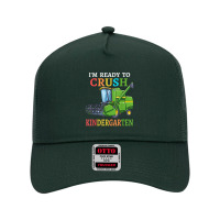 Kids Combine Harvester Back To School I'm Ready To Crush T Shirt Mesh Back Trucker Hat | Artistshot