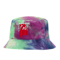 Daphne Alabama Y'all Al Pride State Map Cute T Shirt Tie Dyed Bucket Hat | Artistshot