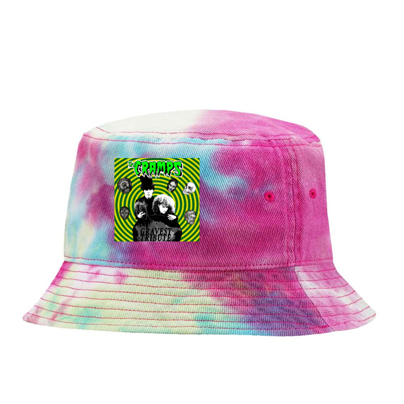 The Bad Music Chrams Merch Tie Dyed Bucket Hat | Artistshot