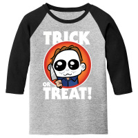 Hallowen Trick Or Treat! Youth 3/4 Sleeve | Artistshot