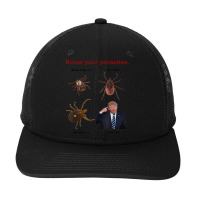 Know Your Parasites T Shirt  Trump Snapback Trucker Cap | Artistshot