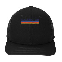 Wellington, New Zealand   Retro Vintage City Shirt T Shirt Snapback Trucker Cap | Artistshot