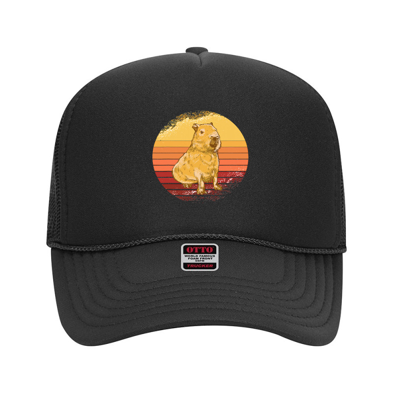 Nice Capybara Design , Best Gift, Costume, Halloween, Xmas, Christmas, Foam Trucker Hat | Artistshot