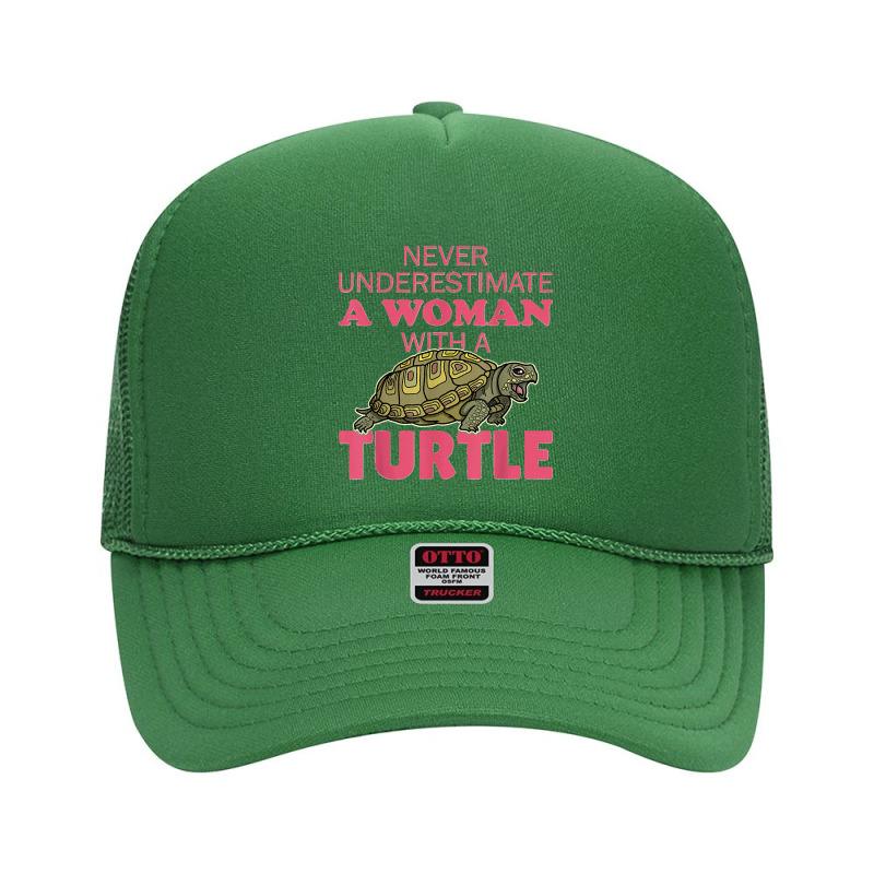 Turtle Sea Testudinata Biologist Zoology Foam Trucker Hat by EaglesonBonnie | Artistshot