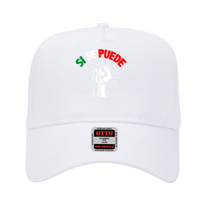 Si Se Puede Spanish Equality Latin Movement Mexican Flag Adjustable Baseball Cap by SelwynOman | Artistshot