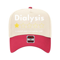 Dialysis One Of Five Stars Would Not Recommend Adjustable Baseball Cap | Artistshot