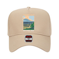 Yorkshire Dales National Park England Distressed Vintage Long Sleeve T Adjustable Baseball Cap | Artistshot