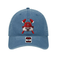 Firefighter Hedgehog Fireman Boys Kids Fire Rescue Animal 264 Dyed Cap | Artistshot