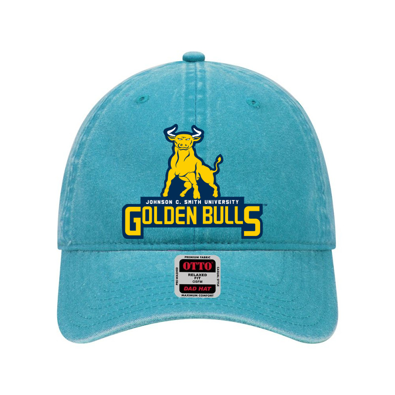 Johnson C. Smith University Golden Bulls Dyed Cap by DelilahAgnes | Artistshot