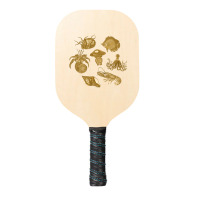 Golden Crustaceancore Pickleball Paddle | Artistshot