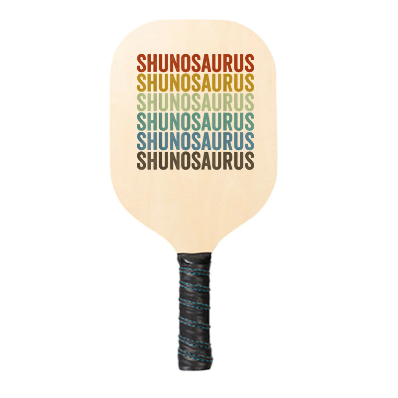 Shunosaurus Dinosaur Retro T Shirt Pickleball Paddle | Artistshot