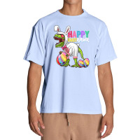 Happy Eastrawr T Rex Dinosaur Easter Bunny Egg Costume Kids Urban Heavy T-shirt | Artistshot