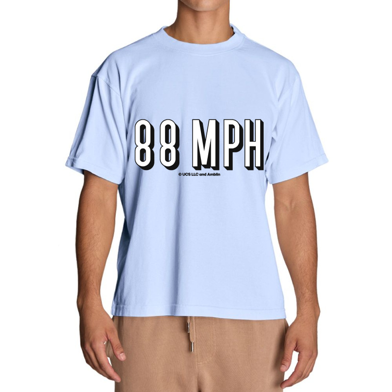 Back To The Future 88 Mph. Birthday Party Gifts. Officially Licensed M Urban Heavy T-shirt by laughingtuy | Artistshot