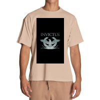 Roman Invictus Eagle, Silver On Black Urban Heavy T-shirt | Artistshot