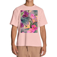 Summer Ropical Floral Paern Romanic Urban Heavy T-shirt | Artistshot