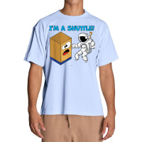 Cardboard Bin Coworker Swagazon Associate I'm A Shuttle T Shirt Urban Heavy T-shirt | Artistshot