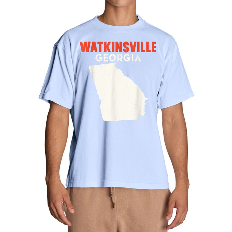 Watkinsville Georgia Usa State America Travel Georgian Atlan T Shirt Urban Heavy T-shirt by leiseyxlmorit | Artistshot