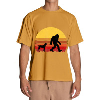 German Shorthaired Pointer Retro Dog Urban Heavy T-shirt | Artistshot