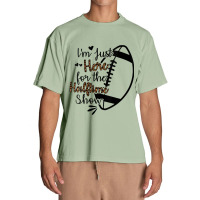 Womens I'm Just Here For The Halftime Show V-neck Urban Heavy T-shirt | Artistshot