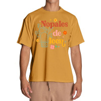 Nopales De Leer Spanish Teacher Maestra Cactus Bilingual T Shirt Urban Heavy T-shirt | Artistshot