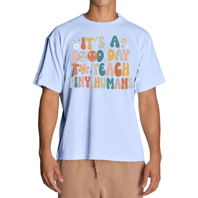 Its A Good Day To Teach Tiny Humans Teacher Back To School Urban Heavy T-shirt | Artistshot