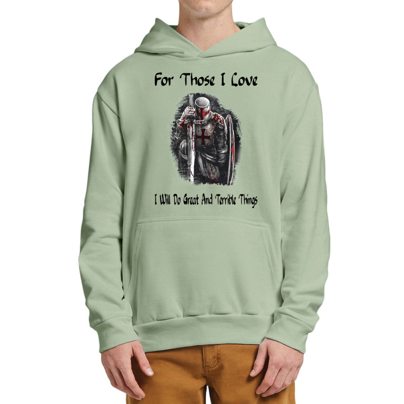 Christian Crusader Knight Templar Gifts, A Warrior Of Christ Urban Pullover Hoodie | Artistshot