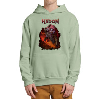 Hedon Original Cover Art (clothing Splash) Urban Pullover Hoodie | Artistshot