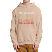 Calabasas California Calabasas Ca Retro Vintage Text Long Sleeve T Shi Urban Pullover Hoodie | Artistshot