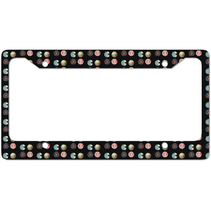 Wandering Ginza Butterfly Japanese Tatekan Poster 74491605 License Plate Frame | Artistshot