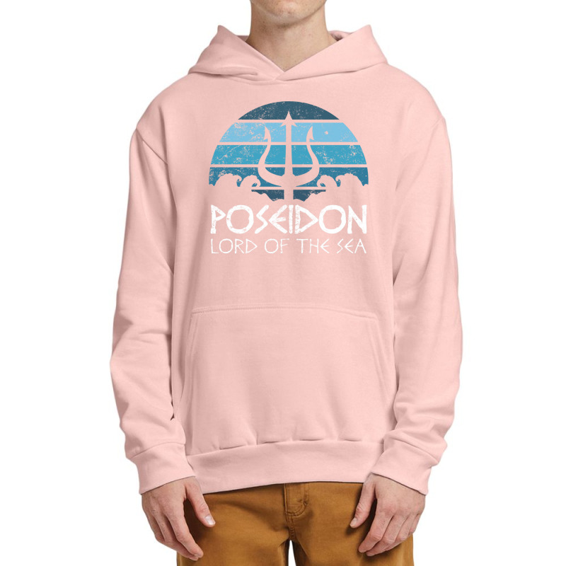 Poseidon Trident Hoodie Greek Gods Lord Of The Sea Pullover Hoodie Urban Pullover Hoodie | Artistshot