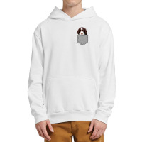 English Springer Spaniel Dog In Your Pocket Urban Pullover Hoodie | Artistshot