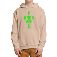 Area 69 Funny Meme Futuristic Style Urban Pullover Hoodie | Artistshot