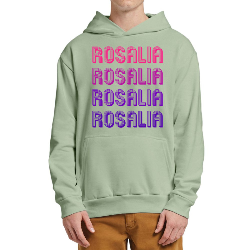 Rosalia - Retro Minimal Line Pattern Active Urban Pullover Hoodie by cm-arts | Artistshot