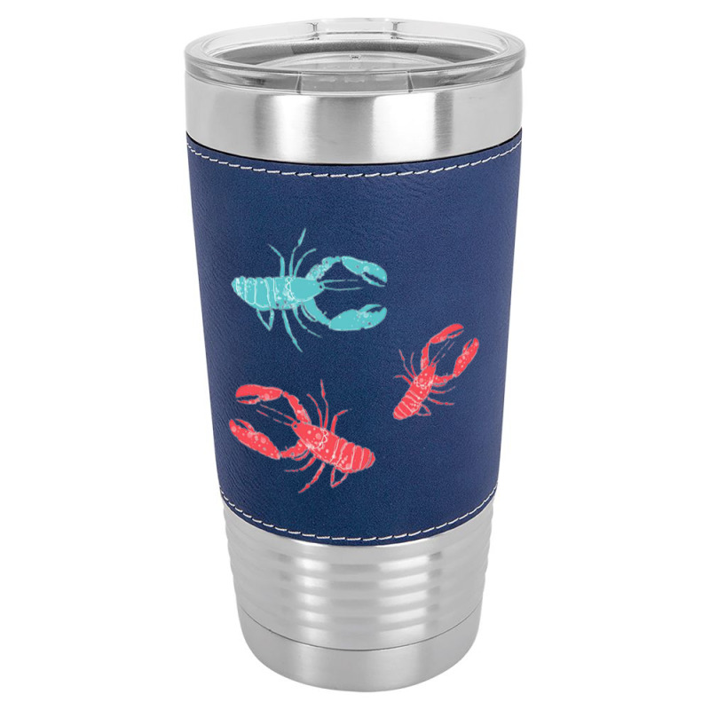 Lobsters Crustacean Core Leatherette Tumbler | Artistshot