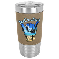 Les Cavaliers, Les Cavaliers Surf, Les Cavaliers Shaka, The Les Cavali Leatherette Tumbler | Artistshot