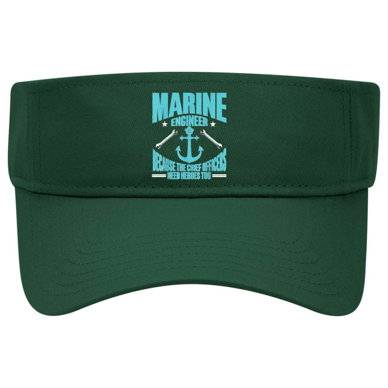 Maritime Engineering Marine Engineering Marine Engineer Visor hat by EaglesonBonnie | Artistshot