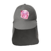 Axolotl Pastel Goth Strawberry Milk Shake Anime Japanese Premium T Shi Sun Shade Cap | Artistshot