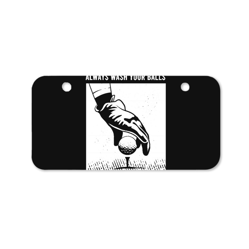 Golf Player T  Shirt Funny Golf Clothing For A Golf Player Bicycle License Plate | Artistshot