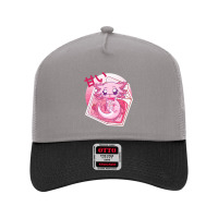 Axolotl Pastel Goth Strawberry Milk Shake Anime Japanese Premium T Shi Mesh Back Trucker Hat | Artistshot