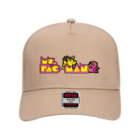 Ms Pacman Mesh Back Trucker Hat | Artistshot