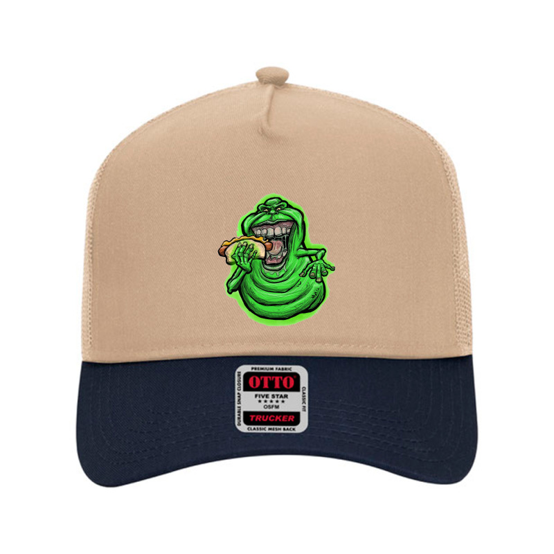 Busters The Monster Green Mesh Back Trucker Hat by goldiesinksa | Artistshot