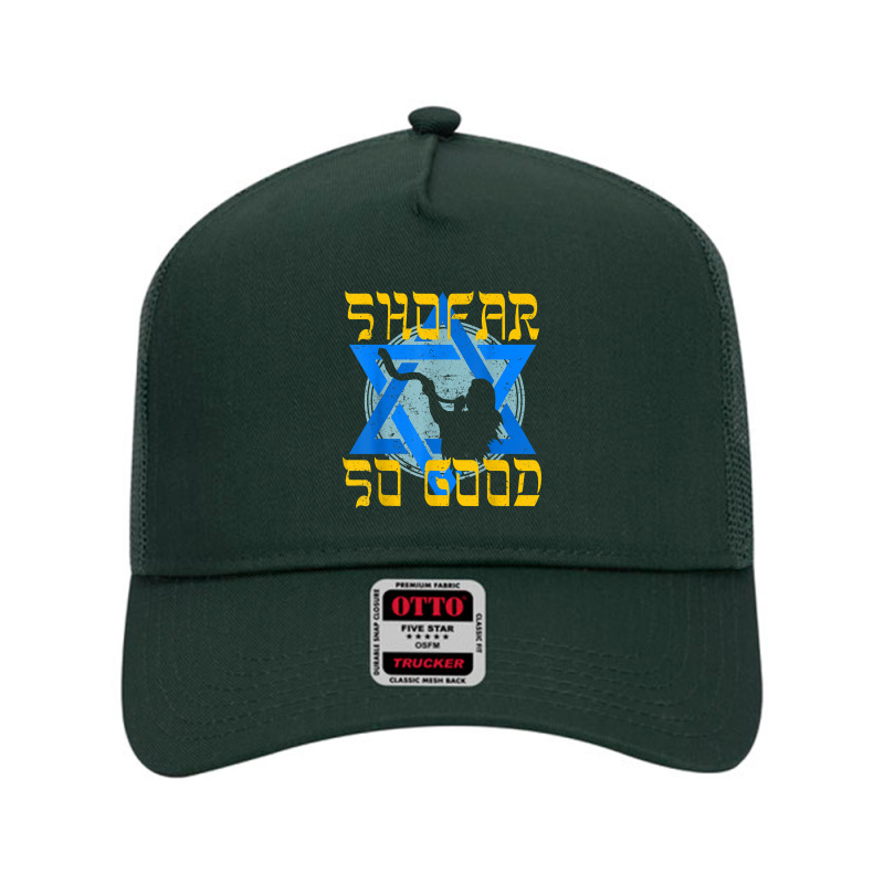 Shofar So Good Shirt Rosh Hashanah Jewish New Year T Shirt Mesh Back Trucker Hat | Artistshot